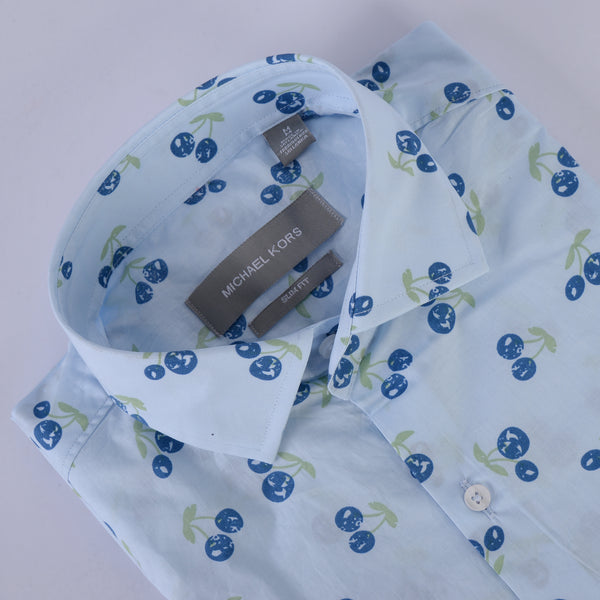 MK Sky Blue Berry Shirt